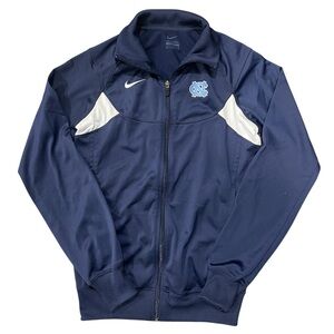 North Carolina Tar Heels Full Zip Track Jacket Women’s Small Blue and White